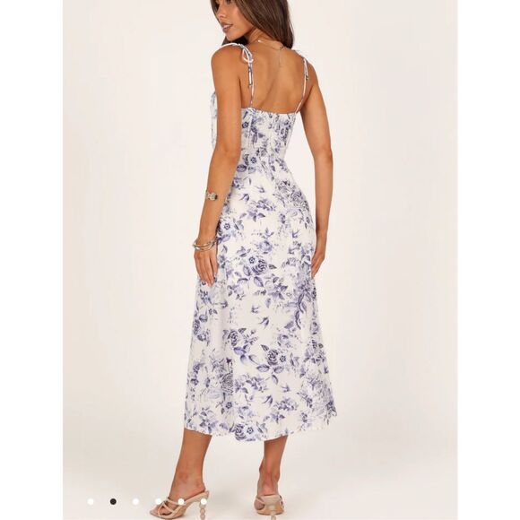 Petal & Pup AZELIA DRESS - BLUE FLORAL Size 6 - Picture 9 of 10